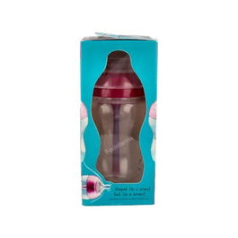 Tommee Tippee Biberón Anti-cólico Boca Ancha Silicona Redonda Flujo Medio +3 Meses