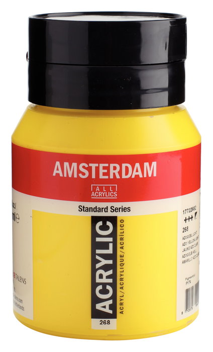 Amsterdam Amsterdam Standard Series Acrílico Amarillo Azo Claro 268 500 ml Amsterdam Amsterdam Standard Series Acrílico Amarillo Azo Claro 268 500 ml