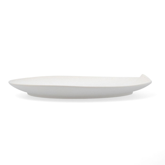 Bidasoa Bandeja Redonda Porcelana Fosil Blanco 31,4x31,2x4 cm (4 Unidades)