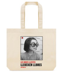 IMPEDIMENTA Bossa de tela 'Les noies llestes llegeixen llibres'