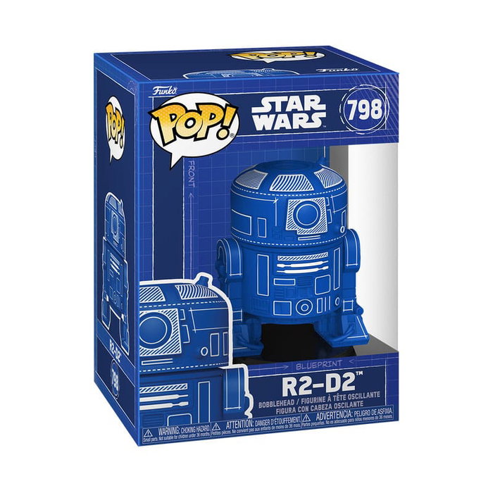 Star Wars Figura POP! Vinyl SWS11-R2-D2 BP 9 cm