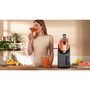 Cecotec Twist&Ice 2600 Máquina para elaborar bebidas y postres congelados Negro/Plata