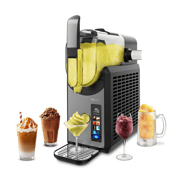 Cecotec Fabricante de Postres Congelados y Bebidas Congeladas Twist&Ice A01_EU01_109564 - 220W Negro Cecotec Fabricante de Postres Congelados y Bebidas Congeladas Twist&Ice A01_EU01_109564 - 220W Negro