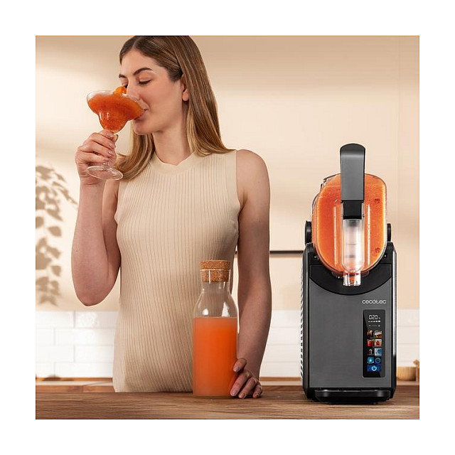 Cecotec Fabricante de Postres Congelados y Bebidas Congeladas Twist&Ice A01_EU01_109564 - 220W Negro Cecotec Fabricante de Postres Congelados y Bebidas Congeladas Twist&Ice A01_EU01_109564 - 220W Negro
