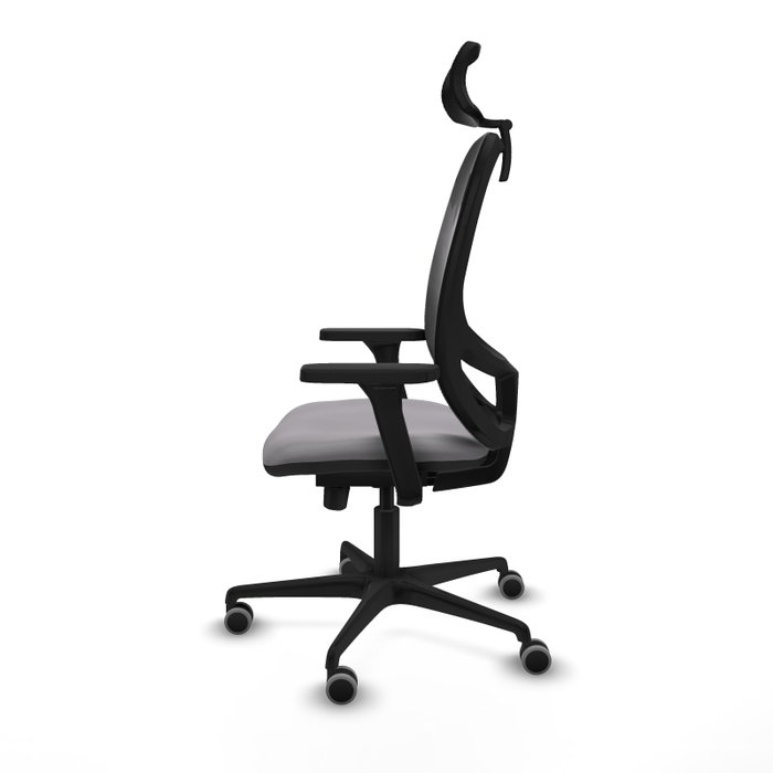 PIQUERAS Y CRESPO Silla de oficina Cilanco Gris y Negro