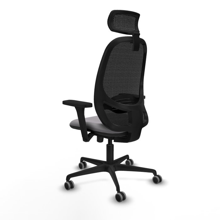 PIQUERAS Y CRESPO Silla de oficina Cilanco Gris y Negro