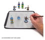 Enhance Maletín para Pintura de Miniaturas Negro