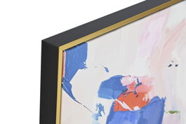 DKD Home Decor Cuadro Abstracto Multicolor Lienzo y PS 2 Unidades 122.5 x 3.5 x 82.5 cm