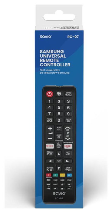 Savio RC-07 Mando a Distancia Universal para TV Samsung Savio RC-07 Mando a Distancia Universal para TV Samsung