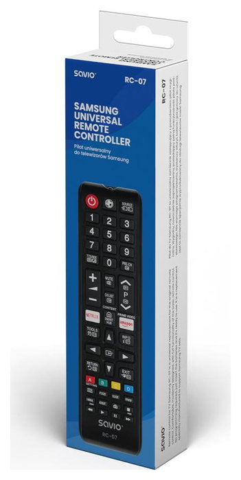 Savio RC-07 Mando a Distancia Universal para TV Samsung Savio RC-07 Mando a Distancia Universal para TV Samsung