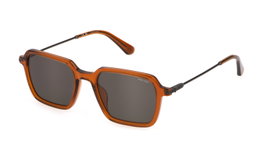 Police SPLL10-520W45 Gafas de sol para hombre con cristal gris