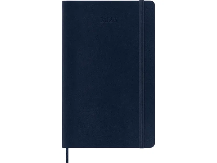 Moleskine DSB2012DC3Y26 Agenda 2026 Tapa Blanda 12 Meses Diaria L (13 x 21 cm) Azul Zafiro