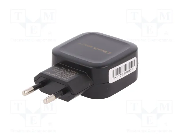 Qoltec Cargador de red 17W 5V 3.4A con 3x USB
