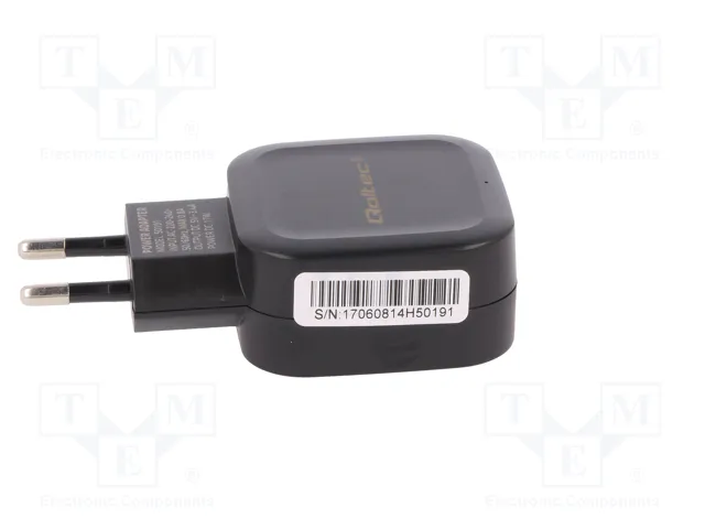 Qoltec Cargador de red 17W 5V 3.4A con 3x USB