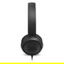 Jbl tune 500 negro auriculares pure bass cable plano sin enredos