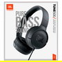 Jbl tune 500 negro auriculares pure bass cable plano sin enredos