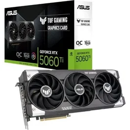 Asus Tarjeta Gráfica TUF Gaming GeForce RTX 5060 Ti OC 16GB GDDR7 90YV0MG0-M0NA00