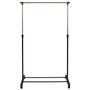 Je cherche une Idee Perchero Barra Ajustable 80x43 cm Altura 90-160 cm Carga 10 kg