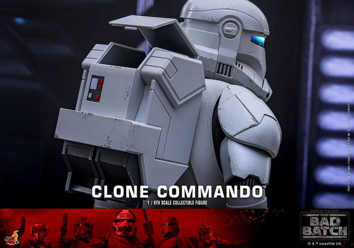 Star Wars: The Bad Batch Figura 1/6 Clone Commando 30 cm