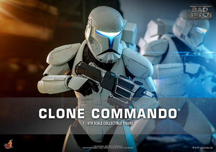 Star Wars: The Bad Batch Figura 1/6 Clone Commando 30 cm