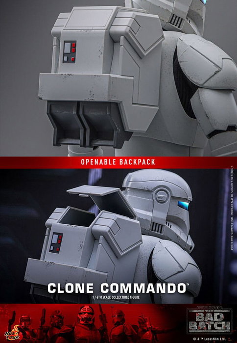 Star Wars: The Bad Batch Figura 1/6 Clone Commando 30 cm