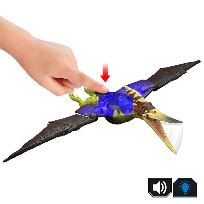 Mattel Jurassic World Wild Roar Pteranodon Figura 30 cm Jkl78 Mattel Jurassic World Wild Roar Pteranodon Figura 30 cm Jkl78