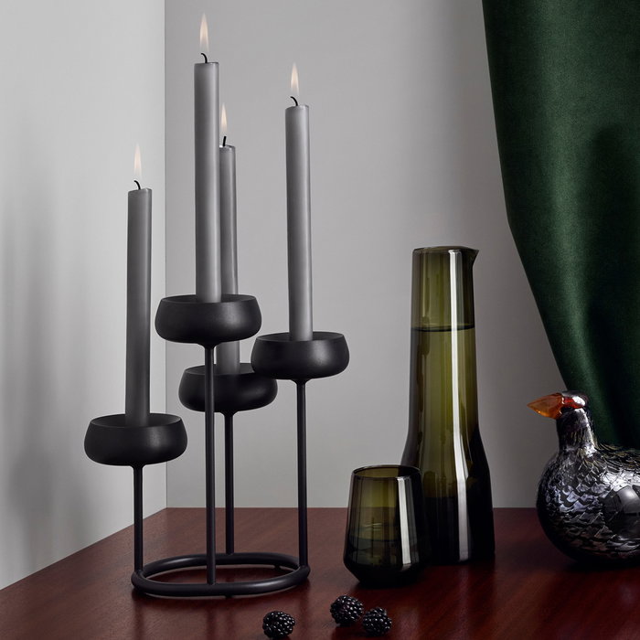 Candelabro 4 Velas Dark Grey Iittala