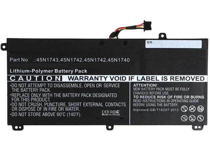 CoreParts Batería para Lenovo de 37.74Wh 11.1V 3400mAh Negro CoreParts Batería para Lenovo de 37.74Wh 11.1V 3400mAh Negro