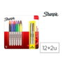 Sharpie Rotuladores permanentes punta fina colores surtidos pack de 14 unidades
