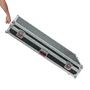 Gator Estuche de transporte para teclado slim de 88 notas con ruedas, Negro