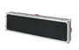 Gator Estuche de transporte para teclado slim de 88 notas con ruedas, Negro