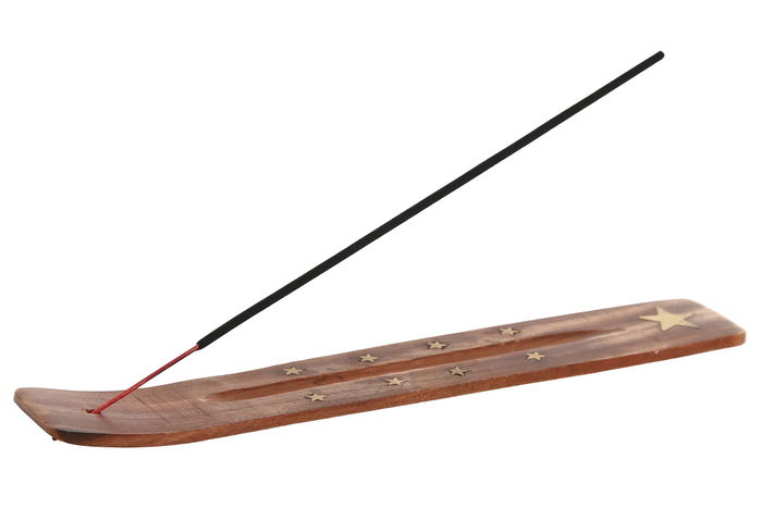 DKD Home Decor Incienso Varilla Basicos Lila Patchouli Aroma Bambu Mandala 2024b Set de 20 piezas 5 x 1.7 x 25 cm