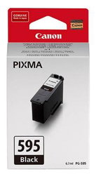 Canon PG-595 Cartucho de Tinta Negro Original para Impresoras PIXMA TS4150I/6550I/7550I - 6,7 ml