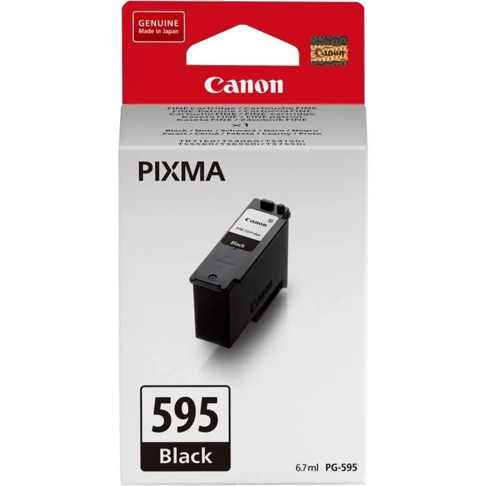 Canon Cartucho de Tinta PG-595 Negro Canon Cartucho de Tinta PG-595 Negro