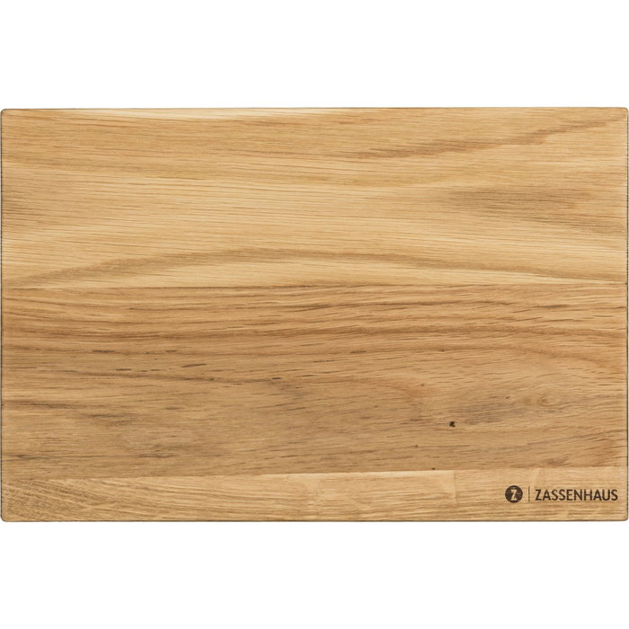 Zassenhaus Tabla de cortar de roble 26x17x2cm