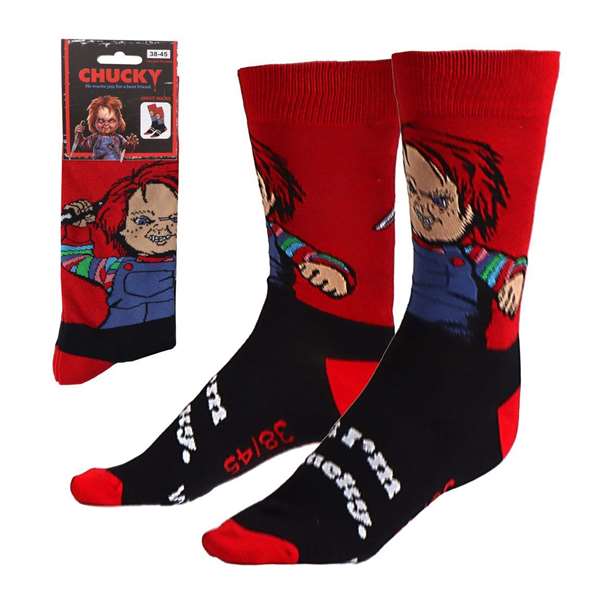 Cerdá Calcetines Chucky Talla 38/45 Dark Red