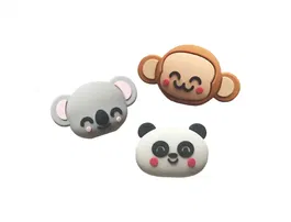 Mr. Wonderful Wilds - Pack de 3 Protectores de Cables para Cargadores y Auriculares, 25x10x60 mm