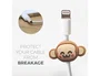 Mr. Wonderful Wilds - Pack de 3 Protectores de Cables para Cargadores y Auriculares, 25x10x60 mm