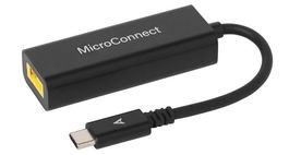 MicroConnect Adaptador USB-C a Enchufe Cuadrado Lenovo USB3.1C-LEN - Para Cargar Portátiles Antiguos Lenovo con USB Tipo C