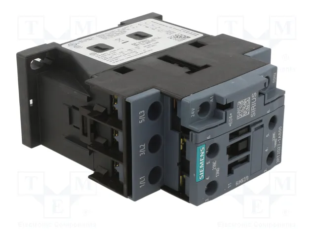 SIEMENS 3RT2027-1AB00 Contactor 3-polar 24VAC SIEMENS 3RT2027-1AB00 Contactor 3-polar 24VAC