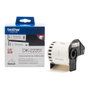 Brother DK-22251 Cinta Continua de Papel Térmico Negro y Rojo, 62 mm x 15,24 m