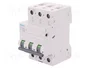 SIEMENS 5SL6304-7 Interruptor magnetotérmico 3 polos 4A C