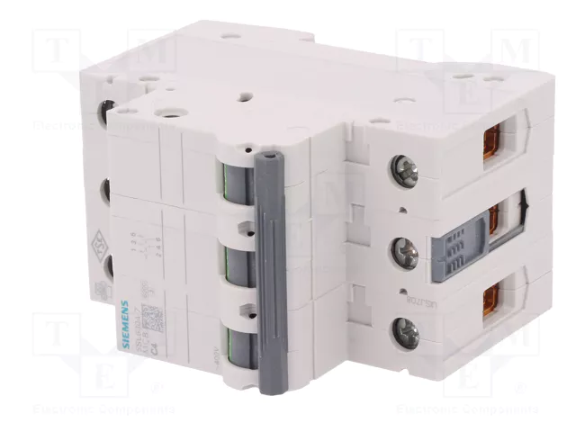 SIEMENS 5SL6304-7 Interruptor magnetotérmico 3 polos 4A C