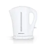 Orbegozo KT 6003 Hervidor Eléctrico de Agua 1.7L 2200W Blanco - Filtro Extraíble Antical, Libre de BPA, Apagado Automático, Base con Recogecables