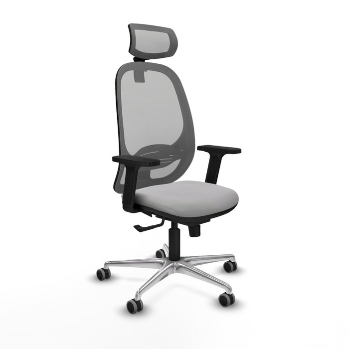 PIQUERAS Y CRESPO Silla de oficina Cilanco con Mecanismo Sincro en Gris PIQUERAS Y CRESPO Silla de oficina Cilanco con Mecanismo Sincro en Gris