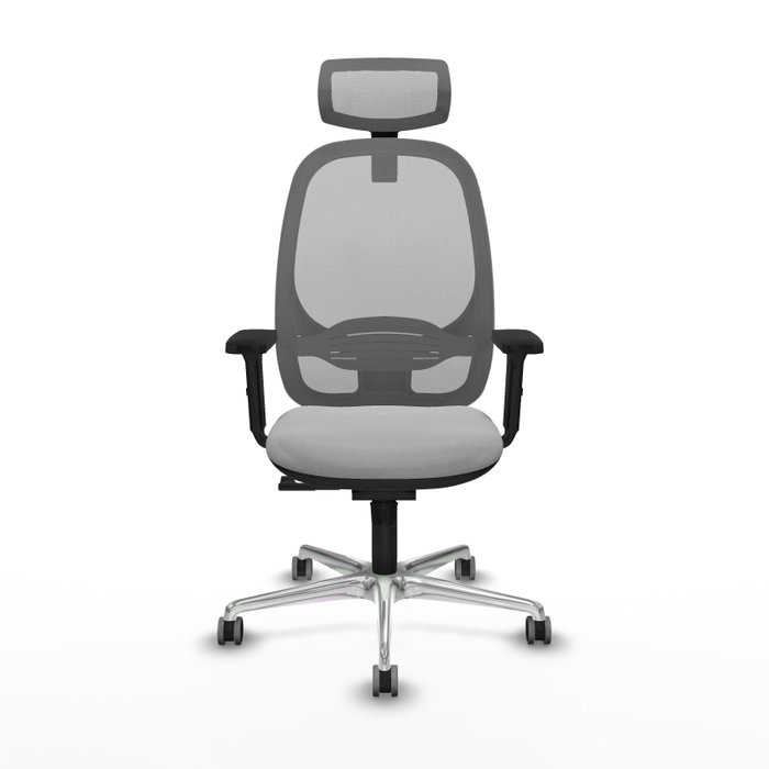 PIQUERAS Y CRESPO Silla de oficina Cilanco con Mecanismo Sincro en Gris PIQUERAS Y CRESPO Silla de oficina Cilanco con Mecanismo Sincro en Gris