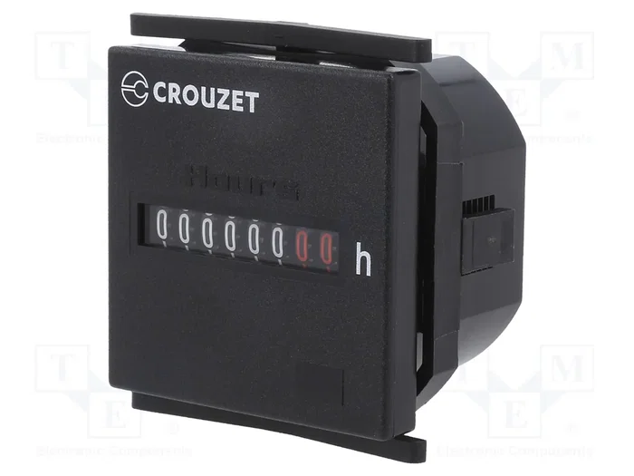 CROUZET Contador de tiempo de trabajo electromecánico CHM48 CROUZET Contador de tiempo de trabajo electromecánico CHM48
