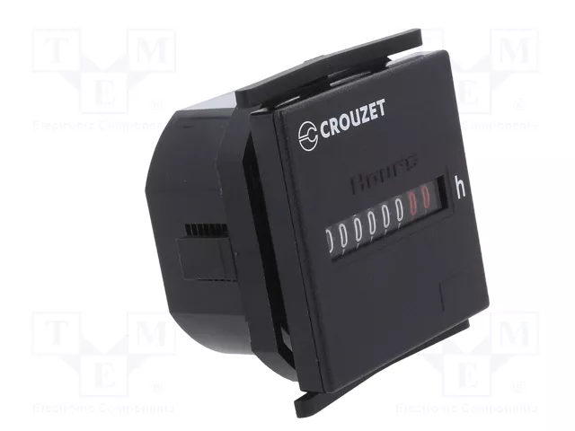 CROUZET Contador de tiempo de trabajo electromecánico CHM48 CROUZET Contador de tiempo de trabajo electromecánico CHM48