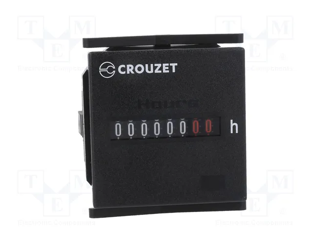 CROUZET Contador de tiempo de trabajo electromecánico CHM48 CROUZET Contador de tiempo de trabajo electromecánico CHM48