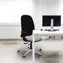 PIQUERAS Y CRESPO Silla de oficina Cilanco Azul claro/Negro